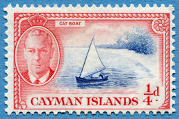 CAYMAN ISLANDS - ¼ Penny 1950 - Michel #123 * Rif. A-05 - Iles Caïmans