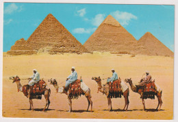AK 198205  EGYPT - Giza - Kheops, Kephren And Mycerinos Pyramids - Pyramids
