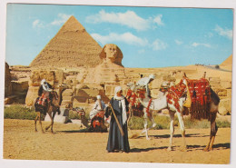 AK 198213 EGYPT - Giza - The Great Sphinx And Khephren Pyramid - Sphinx