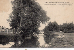 Neug-sur-Beuvron Animée Pont Route De Romorantin - Neung Sur Beuvron