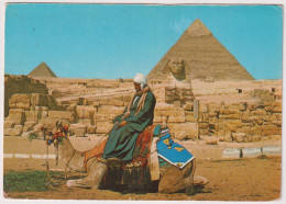 AK 198214 EGYPT - Giza - The Great Sphinx And The Pyramids Of Khephren And Mikerinos - Sfinge