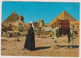 AK 198217 EGYPT - Giza - The Sphinx And The Pyramids Of Cheops And Chephren - Sfinge