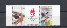 Andorra French 1992  SG F 456-7 Albertville Winter  Olympics  MNH - Winter 1992: Albertville