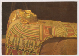 AK 198230 EGYPT - Cairo - Cairo Egyptian Museum - Richly Gilded Mummy Mask - Musei