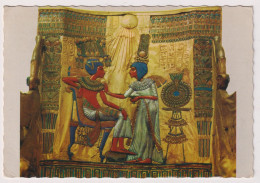 AK 198233 EGYPT - Cairo - Egyptian Museum - Scene On The Back Of King Ankh Amen's Throne - Musei