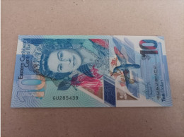 Billete Del Caribe Oriental De 10 Dólares, Año 2019, UNC - Ostkaribik