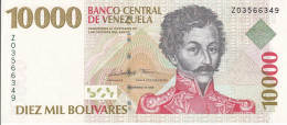 REPLACEMENT - BILLETE DE VENEZUELA DE 10000 BOLIVARES DEL AÑO 1998 SIN CIRCULAR (UNC) REEMPLAZO (BANKNOTE) - Venezuela