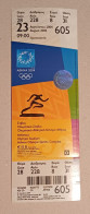 Athens 2004 Olympic Games - Athletics Unused Ticket, Code: 605 - Kleding, Souvenirs & Andere