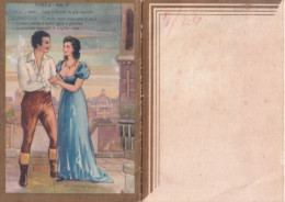 Calendarietto - Tosca Atto III - Anno 1951 - Petit Format : 1941-60