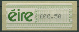 Irland Automatenmarken 1990 Freimarke Einzelwert ATM 3 Postfrisch - Vignettes D'affranchissement (Frama)