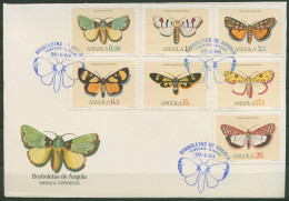 Angola 1984 Tiere Insekten Schmetterlinge 691/97 FDC (X60971) - Angola