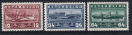 AUSTRIA 1937 - MNH - ANK 639-641 - Unused Stamps