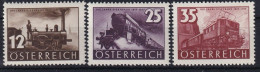 AUSTRIA 1937 - MNH - ANK 646-648 - Nuovi