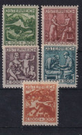 AUSTRIA 1924 - MNH - ANK 442-446 - Complete Set! - Nuovi