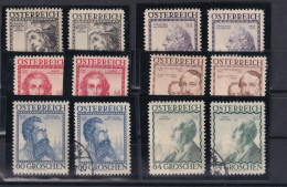 AUSTRIA 1934 - MNH + Canceled - ANK 591-596 - Complete Set! - Ongebruikt