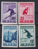 AUSTRIA 1936 - MNH - ANK 423-426 - FIS - Complete Set! - Nuevos