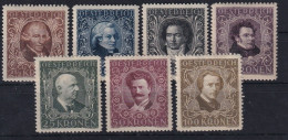 AUSTRIA 1922 - MLH - ANK 418A-424A - Complete Set! - Nuovi