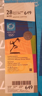 Athens 2004 Olympic Games -  Women Final Basketball Ticket: USA-Austaralia, Code 649 - Kleding, Souvenirs & Andere