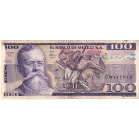 Billet, Mexique, 100 Pesos, 1982, 1982-03-25, KM:74c, TTB - Mexico