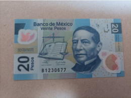 Billete De México De 20 Pesos, Año 2006, UNC - México