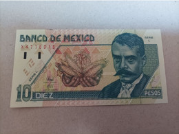 Billete De México De 10 Pesos, Año 1994, UNC - México