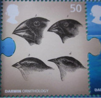 2009 ~ 1 X ‘50p’ VALUE FROM STAMP PANE No. '2906a' ~ Ex-THE CHARLES DARWIN PSB. NHM #02493 - Unused Stamps