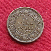 British India 1/12 Anna 1929 (c) KM# 509 *VT Inde Indie Indien - Inde