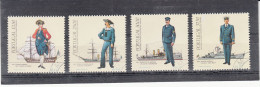 Portugal, Uniformes Da Marinha, 1983, Mundifil Nº 1603 A 1606 Used - Gebruikt