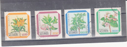 Portugal, Flores Regionais Dos Açores, 1983, Mundifil Nº 1620 A 1623 Used - Gebraucht