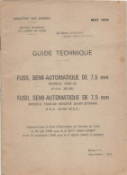 Guide Technique Sur Le Fusil Semi-automatique FSA 49/56 Et 49/56 MSE - Documenti