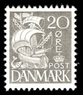 Denmark 1933-41 20  Grey Type I Mounted Mint. - Neufs