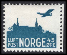 Norway 1927 Air First Printing Mounted Mint. - Ongebruikt