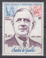 France Colonies, TAAF 1980 De Gaulle Mi#163 Mint Never Hinged (sans Charniere) - Ungebraucht
