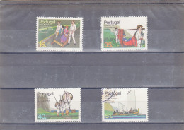 Portugal, Transportes Tipicos Da Madeira, 1984, Mundifil Nº 1679 A 1682 Used - Usado