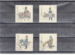 Portugal, Uniformes Militares - Exército, 1984, Mundifil Nº 1683 A 1686 Used - Gebraucht