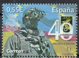 España - Spain 2018 YT4998. 40th Anniversary Special Operations Group (G.E.O.). - Polizia – Gendarmeria