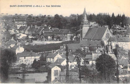 37 - SAINT CHRISTOPHE - CPA Village (1.130 Habitants) - Vue Générale - Indre Et Loire - Andere & Zonder Classificatie