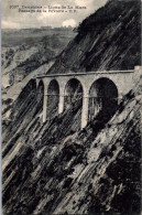 26-1-2024 (2 X 21) France (very Old B/w Postcard) - Pont De Chemin De Fer Dans Le Dauphiné + Ligne De La Mure (2 P/c) - Kunstbauten