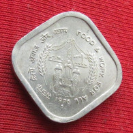 India 5 Paise 1976 B KM# 19 Fao Lt 66 *VT Mumbai Mint Inde Indien Indies - Inde