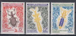 France Colonies, TAAF 1972 Insects Mi#78-80 Mint Never Hinged (sans Charniere) - Nuevos