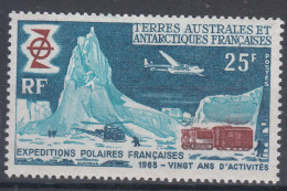 France Colonies, TAAF 1969 Yvert#31 Mi#50 Mint Hinged (avec Charniere) - Nuevos