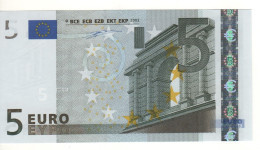 5 EURO  "V"   SPAGNA   Firma Duisenberg   M 001 B1    /  FDS - UNC - 5 Euro