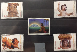 Portugal 1997 - Azores Complete Year Stamps MNH Europa, Religious Art - Nuevos