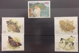 Portugal 1997 - Madeira Complete Year Stamps MNH Europa, Butterflies - Nuevos