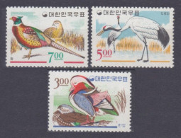 1966 Korea South 520-521 Korean Birds 12,00 € - Albatrosse & Sturmvögel