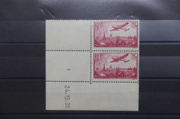 FRANCE - N° 11 X 2 Avec Coin Daté - 1 Es * Et 1 Ex ** - A 1292 - Luchtpost