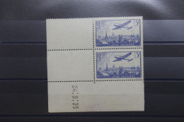 FRANCE - N° 13 X 2 Avec Coin Daté - 1 Es * Et 1 Ex ** - A 1293 - Poste Aérienne