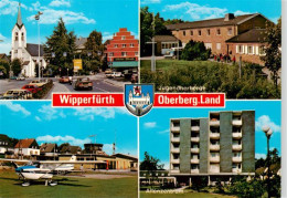 73913107 Wipperfuerth Ortspartie Flugplatz Jugendherberge Altenzentrum - Wipperfuerth