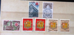 Andorra 1978 - 2002 Arms Mountain EUROPA CEPT Church - Usados