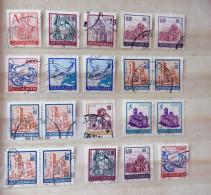 Yugoslavia 1988 - 1996 Plane Stamp On Stamp Churches Dove - Usados